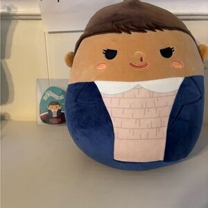 Stranger Things Eleven Squishmallow Plush 10" Soft Toy Netflix HAS DAMAGE SEE